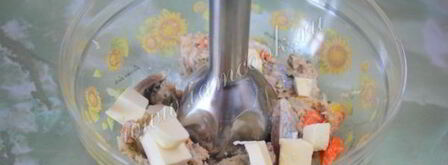 селедочный паштет с морковью и луком. Шаг 5