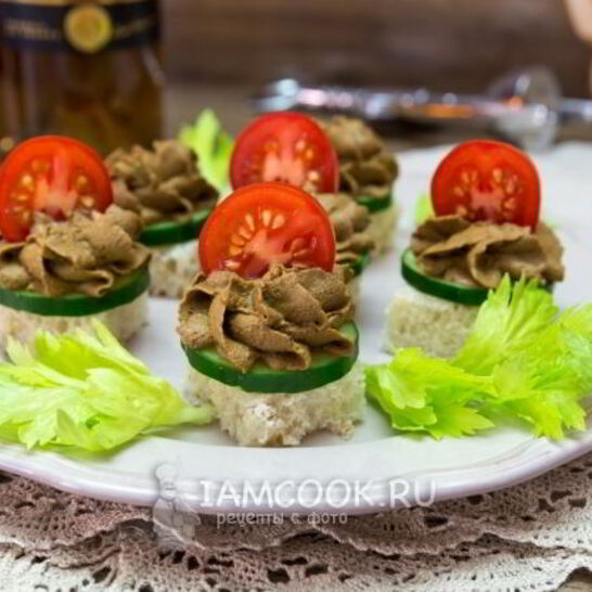 Рецепт сливочный паштет из говяжьей печени