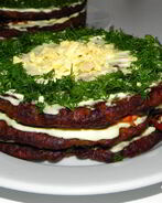 Печеночный тортик