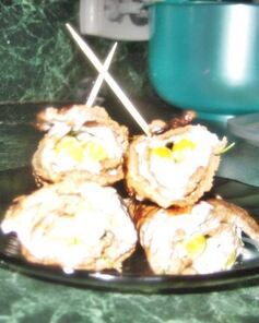 Печеночные рулетики