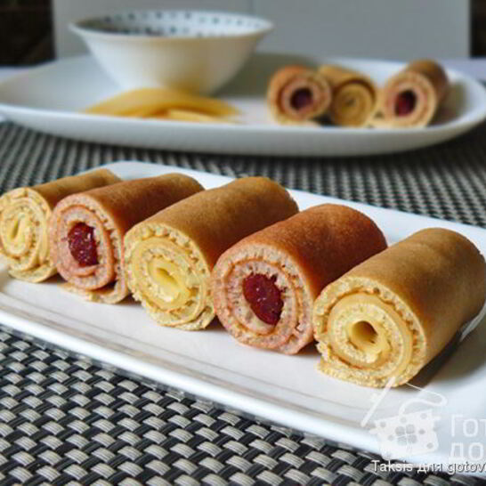Рецепт блинные роллы
