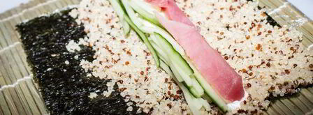 киноа ролл. Шаг 5