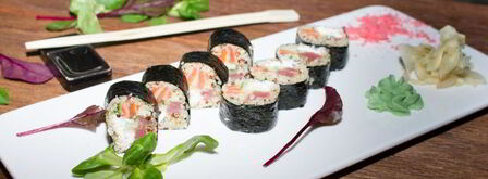 киноа ролл. Шаг 9