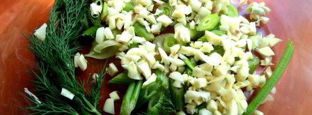 маринованные роллы из молодых кабачков. Шаг 5