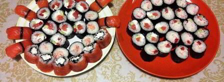 нигири суши и роллы. Шаг 18