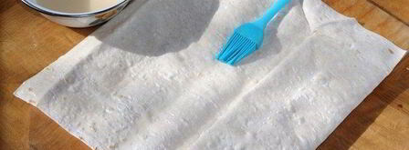 ролл пшеничный с паштетом из тунца. Шаг 7