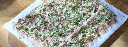 ролл пшеничный с паштетом из тунца. Шаг 9