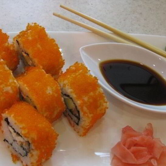 Рецепт ролл с лососем