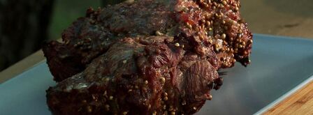 ролл с пастромой. Шаг 3