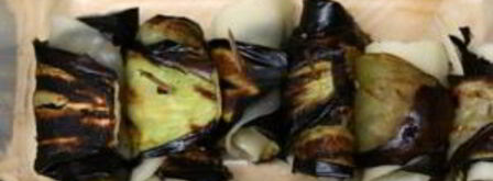 роллатини из баклажанов с сыром. Шаг 2