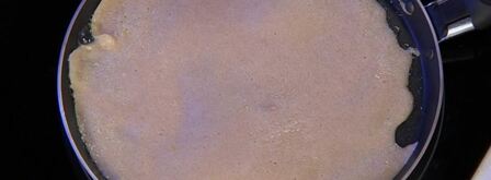 роллы из гречневых блинов с креветками. Шаг 4