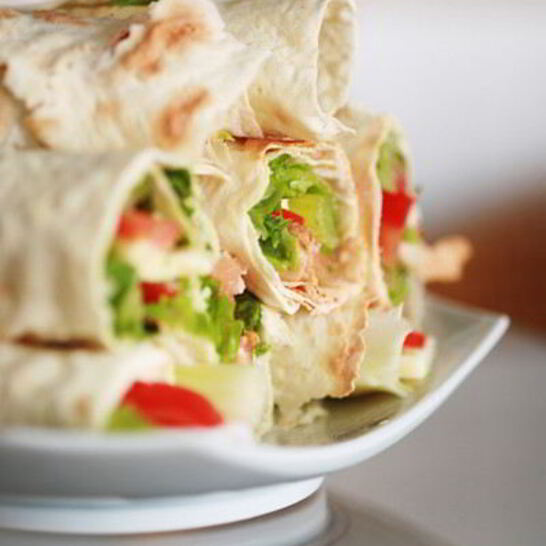 Рецепт роллы из овощей в лаваше