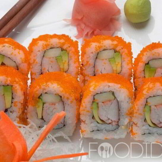 Рецепт роллы калифорния