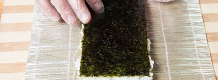 роллы радуга. Шаг 6