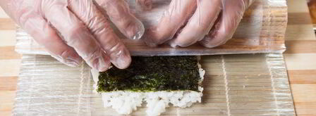 роллы радуга. Шаг 9