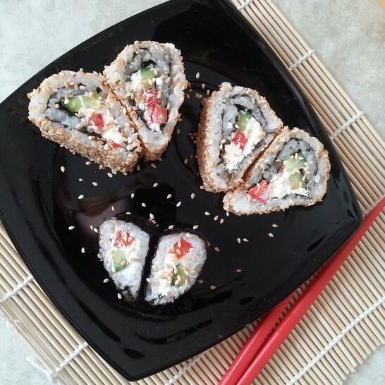 Рецепт роллы разбитое сердце самурая