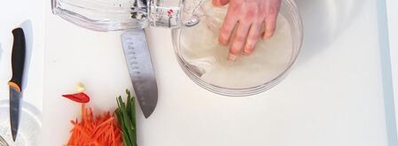 роллы с креветками и сангрия. Шаг 4