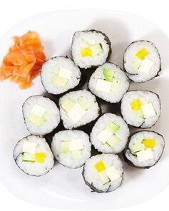 Роллы с овощами