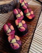 Роллы с сельдью