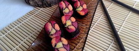 роллы с сельдью. Шаг 8