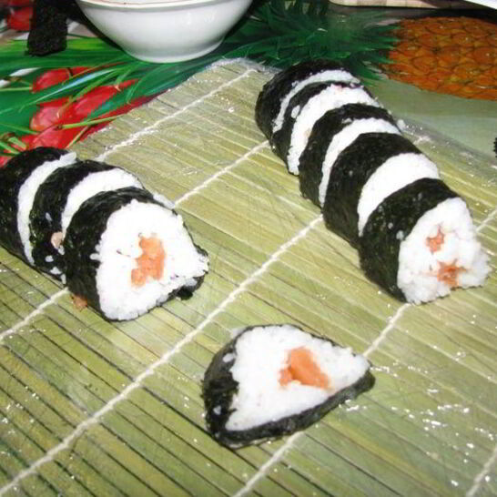 Рецепт роллы с семгой