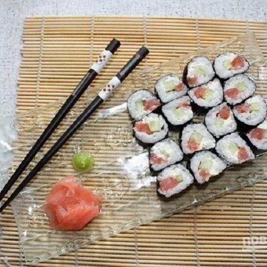 Рецепт роллы с творожным сыром