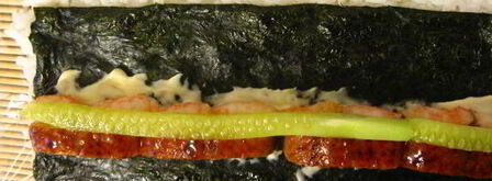 саимаки — роллы наизнанку. Шаг 9