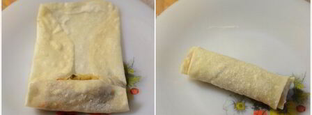 спринг-роллы с капустой. Шаг 3