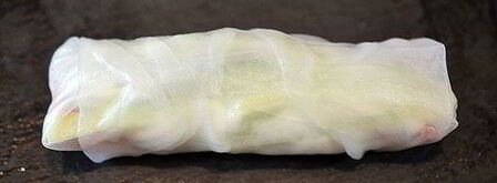 спринг-роллы с крабовыми палочками. Шаг 4