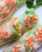 Спринг-роллы с креветками