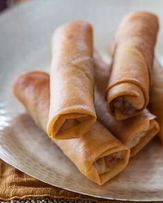 Спринг роллы с курицей