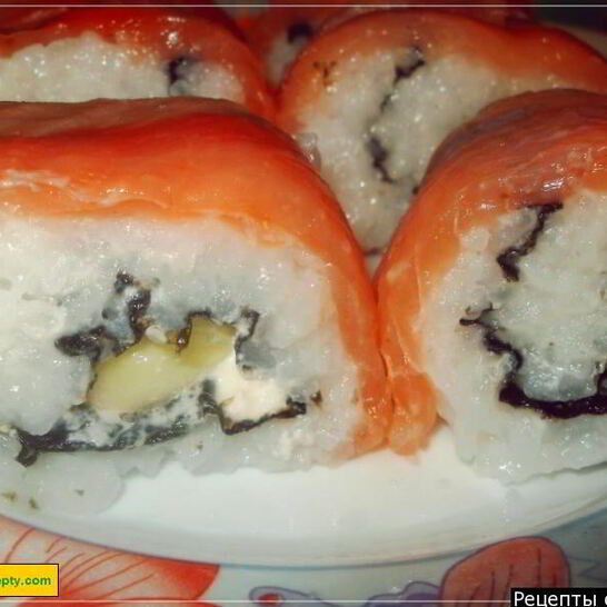 Рецепт суши роллы филадельфия