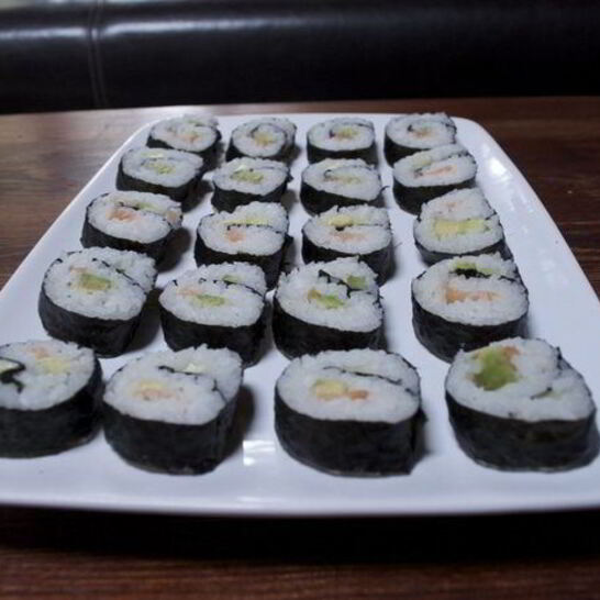 Рецепт суши роллы с красной рыбкой