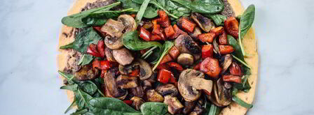 вегетарианский ролл. Шаг 9