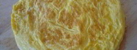 яичный блинчик для роллов. Шаг 2