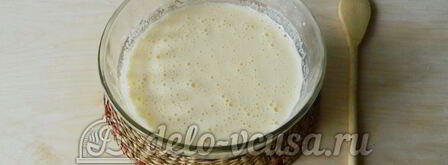 бисквит с джемом. Шаг 2