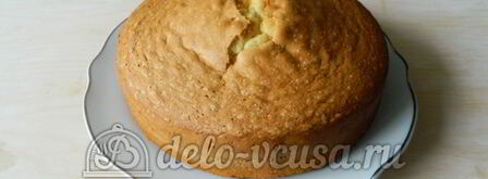 бисквит с джемом. Шаг 8