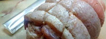 буженина-рулет в рукаве. Шаг 2