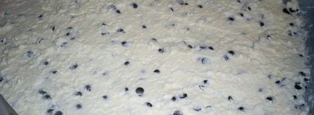 быстрый шоколадно-творожный рулет. Шаг 2