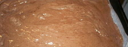 быстрый шоколадно-творожный рулет. Шаг 6