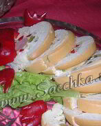 Фаршированный рулет Ящерка