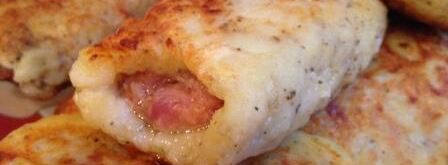 картофельные рулетики с фаршем. Шаг 7