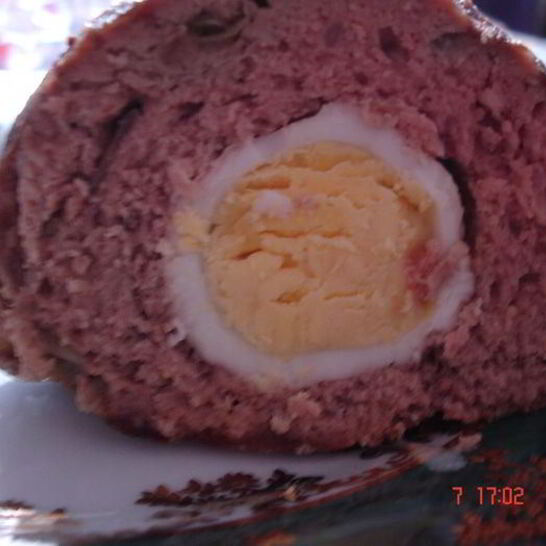 Рецепт котлета-рулет с грибным соусом