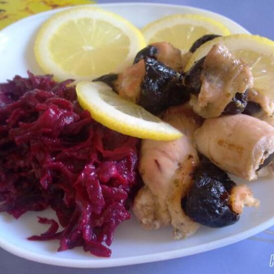 Рецепт куриные рулетики с черносливом вкусняшки