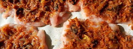 куриные рулетики с овощами. Шаг 4