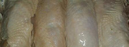 куриные рулеты с сыром и венскими колбасками. Шаг 6