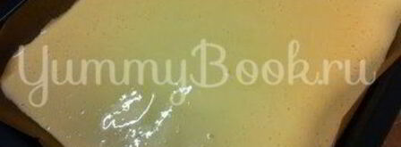 медовый бисквитный рулет. Шаг 4