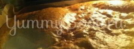 медовый бисквитный рулет. Шаг 5