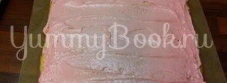 медовый бисквитный рулет. Шаг 7