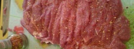 мясной рулет с дижонской горчицей и бананами. Шаг 19